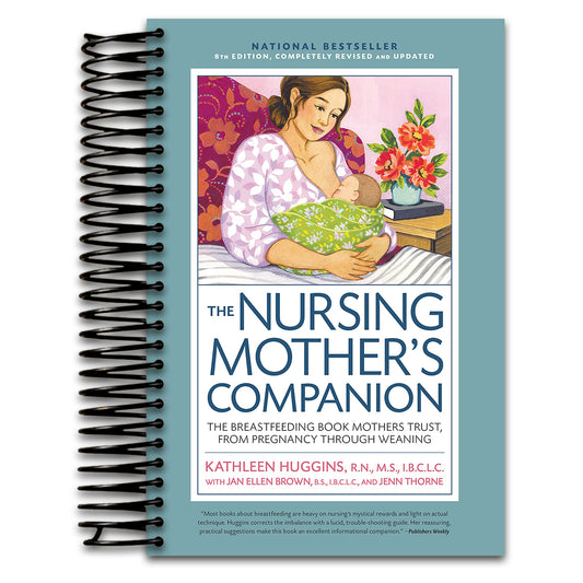 Nursing Mother's Companion 8th Edition: The Breastfeeding Book Mothers Trust, from Pregnancy Through Weaning (Spiral bound) Happy Coil spiral bound book