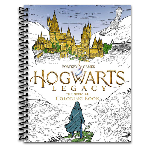 Hogwarts Legacy: The Official Coloring Book: Color Your Legacy (Harry Potter)   (Spiral bound)