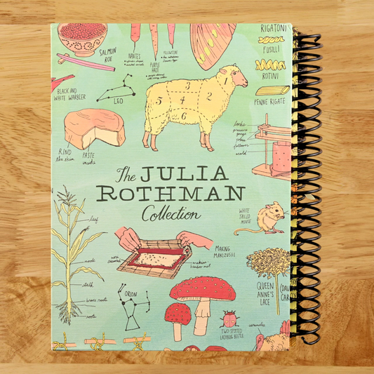 The Julia Rothman Collection: Farm Anatomy, Nature Anatomy, and Food Anatomy   (Spiral bound)
