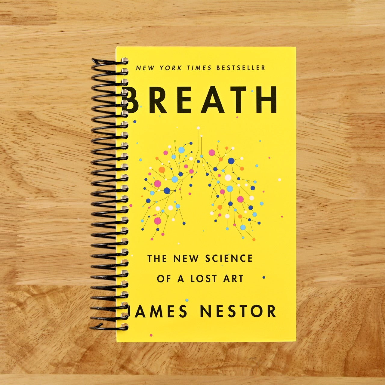 Breath: The New Science of a Lost Art (Spiral bound) Happy Coil spiral bound book