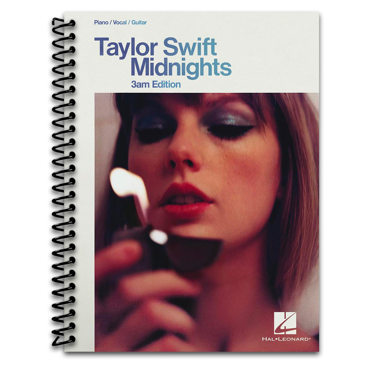 Taylor Swift - Midnights 3am Edition Piano/Vocal/Guitar Songbook | 20 Song Sheet Music Book for Intermediate Players | Pop Piano Arrangements with Vocal Melodies and Guitar Chords for Swift Fans (Spiral bound) Happy Coil spiral bound book