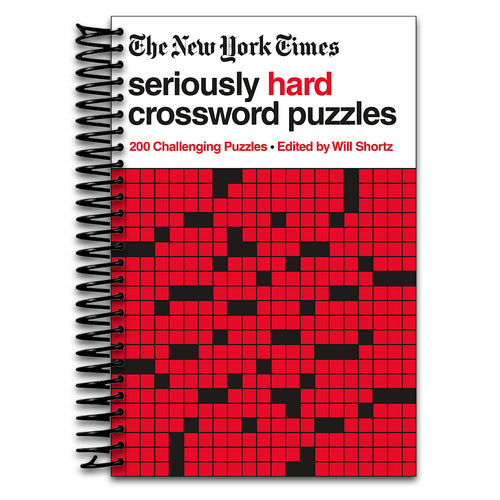 New York Times Seriously Hard Crossword Puzzles (Spiral bound) Happy Coil spiral bound book