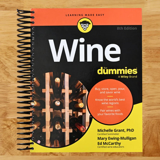 Wine For Dummies (For Dummies: Learning Made Easy) (Spiral bound) Happy Coil spiral bound book