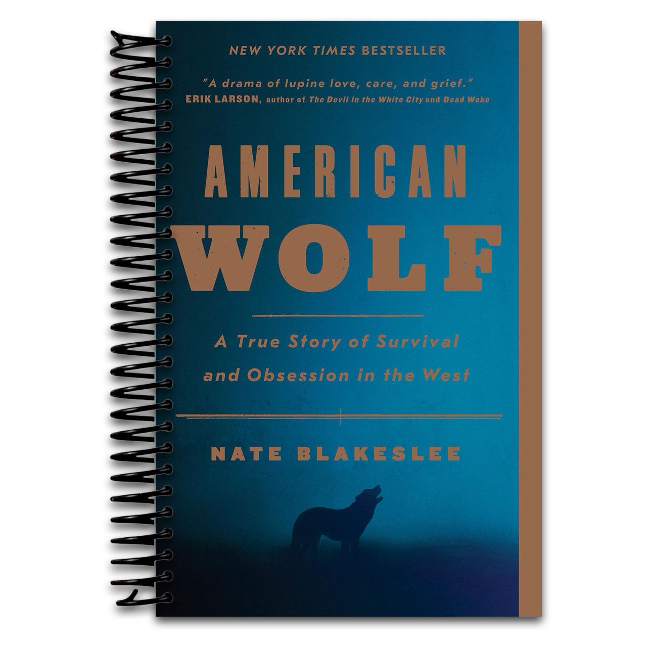American Wolf: A True Story of Survival and Obsession in the West   (Spiral bound)