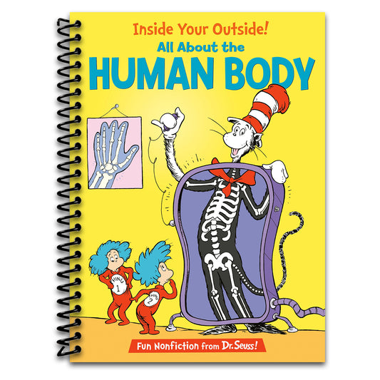Inside Your Outside! All About the Human Body (The Cat in the Hat's Learning Library)   (Spiral bound)
