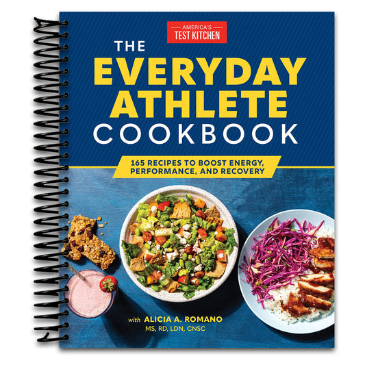 The Everyday Athlete Cookbook: 165 Recipes to Boost Energy, Performance, and Recovery   (Spiral bound)