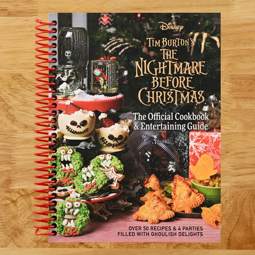 The Nightmare Before Christmas: The Official Cookbook & Entertaining Guide (Spiral bound) Happy Coil spiral bound book