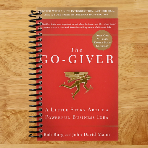 The Go-Giver, Expanded Edition: A Little Story About a Powerful Business Idea (Go-Giver, Book 1 (Spiral bound) Happy Coil spiral bound book