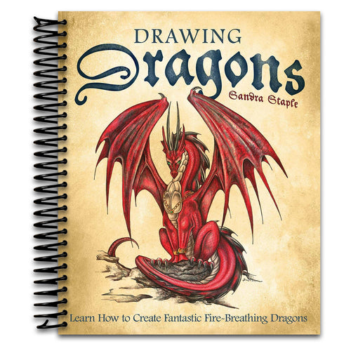 Drawing Dragons: Learn How to Create Fantastic Fire-Breathing Dragons (How to Draw Books)   (Spiral bound)