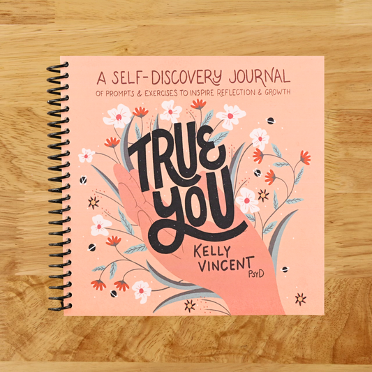 True You: A Self-Discovery Journal of Prompts and Exercises to Inspire Reflection and Growth   (Spiral bound)