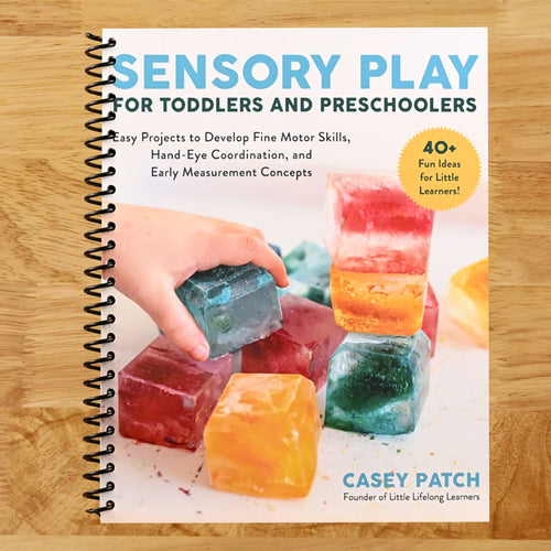 Sensory Play for Toddlers and Preschoolers: Easy Projects to Develop Fine Motor Skills, Hand-Eye Coordination, and Early Measurement Concepts (Spiral bound) Happy Coil spiral bound book