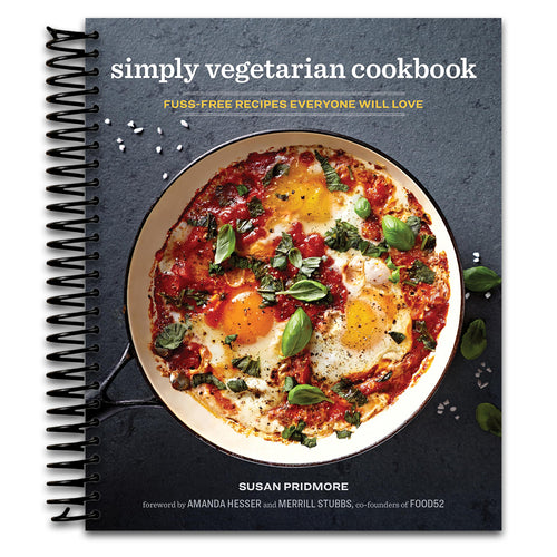 The Simply Vegetarian Cookbook: Fuss-Free Recipes Everyone Will Love (Spiral bound) Happy Coil spiral bound book