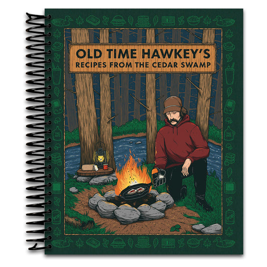 Old Time Hawkey's Recipes from the Cedar Swamp: A Cookbook   (Spiral bound)