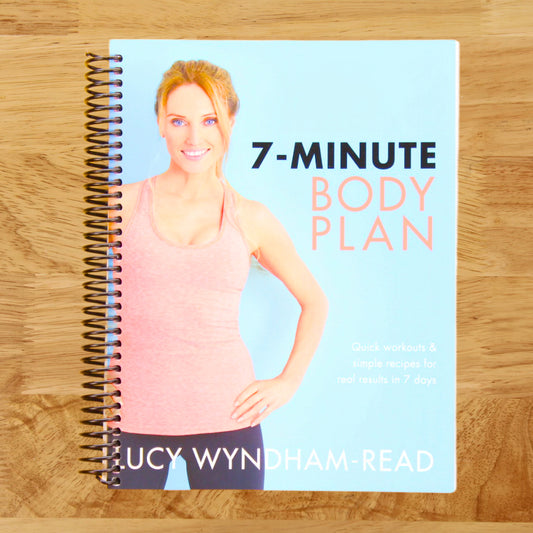 7-Minute Body Plan: Quick workouts & simple recipes for real results in 7 days, Sky/Pale blue